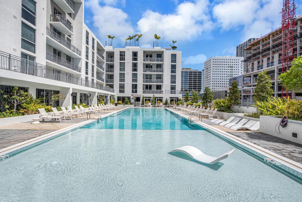 Stylish Unit In Downtown Miami With Free Parking Apartment Exterior photo