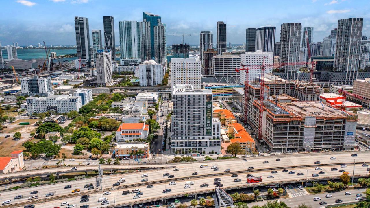 Stylish Unit In Downtown Miami With Free Parking Apartment Exterior photo